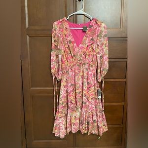 Floral spring/summer dress